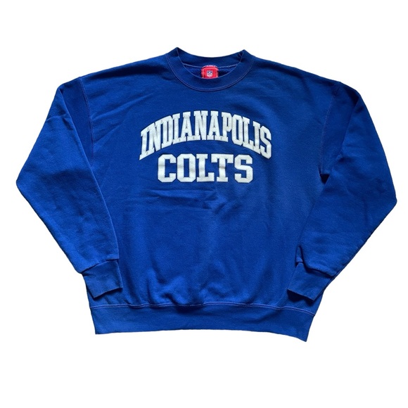 y2k indianapolis colts nfl football oversized baggy crewneck sweatshirt sweater - Picture 8 of 8